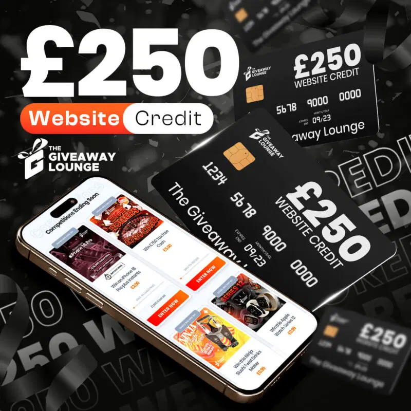 Win £250 Website Credit