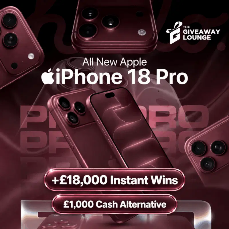 Win an iPhone 18 Pro plus Instants