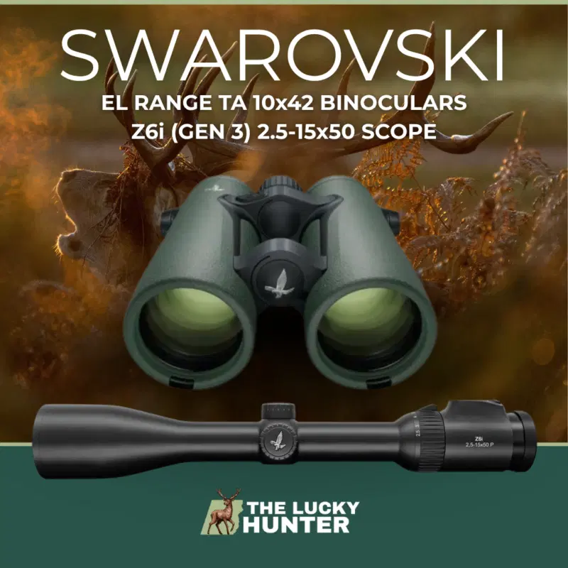 Swarovski EL Range TA 10×42 LRF Binoculars + Swarovski Z6i (Gen3) 2.5-15×50 Scope