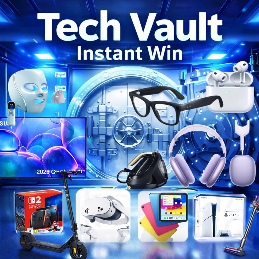 Tech Instant Win (£100 End Prize)