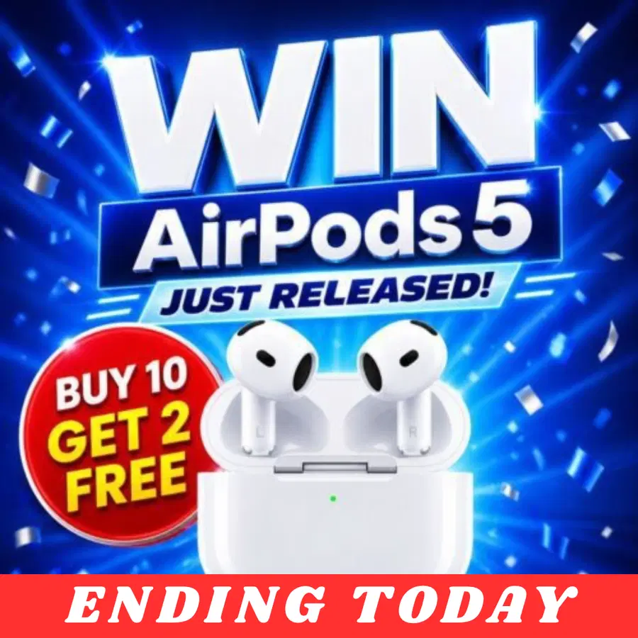 Win Apple Airpods 5 – JUST RELEASED (£100 Cash Alt) #4