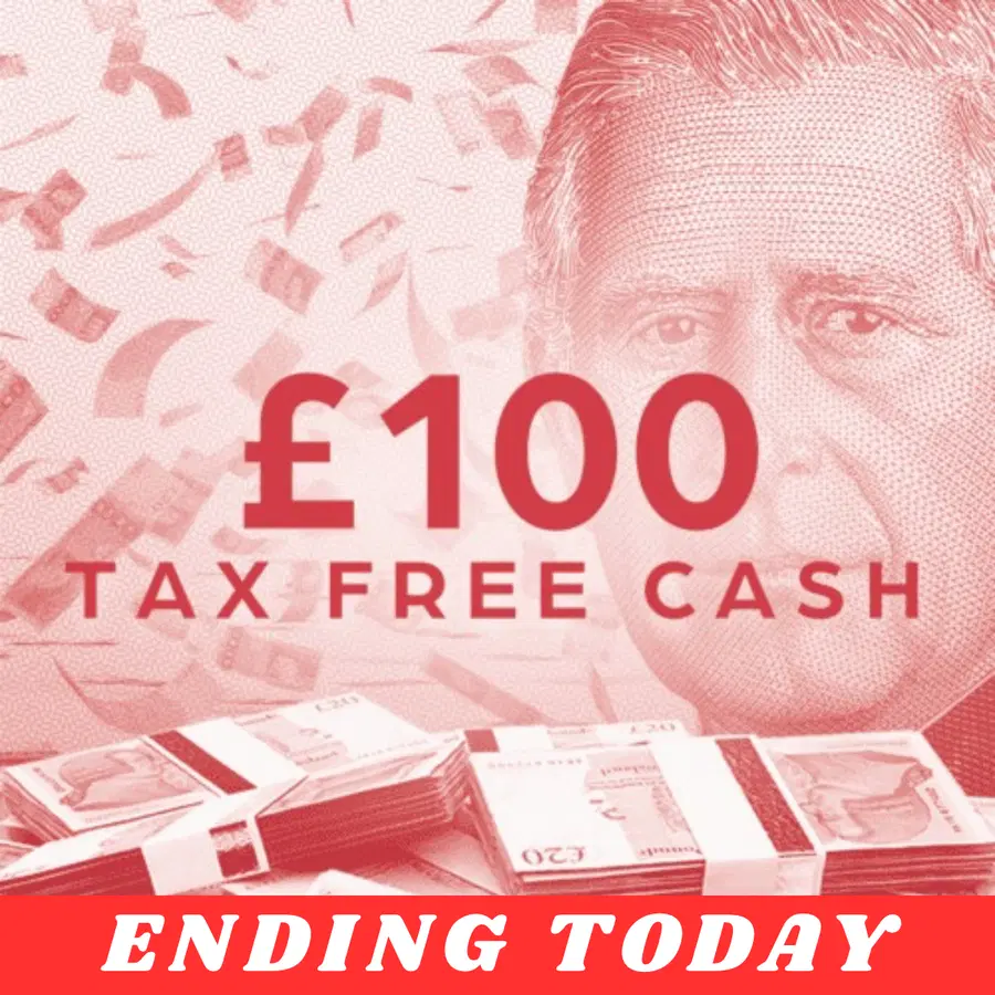 Win £100 Tax Free Cash #3