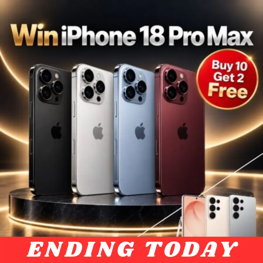 Win iPhone 18 Pro Max 256GB or Samsung Galaxy S26 Ultra 256GB (£900 Cash Alternative) #4 (AutoDraw)