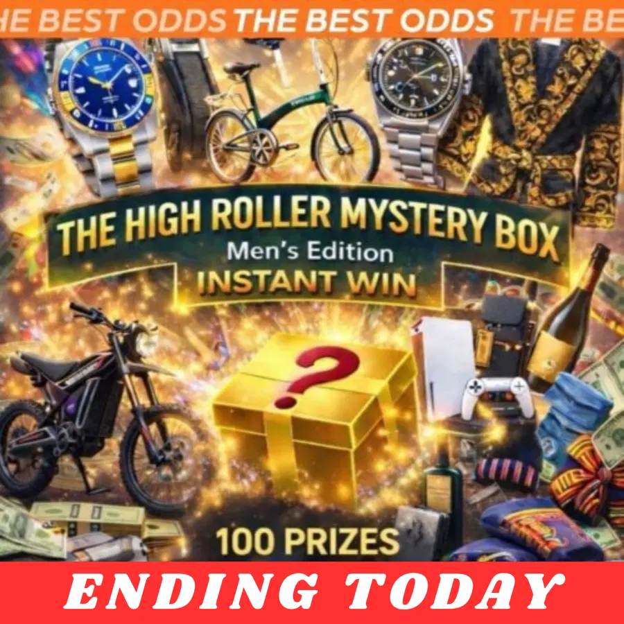 The High Roller Mystery Box Instant Win – Men’s Edition LOW ODDS! LOWEST MARKUP! #7