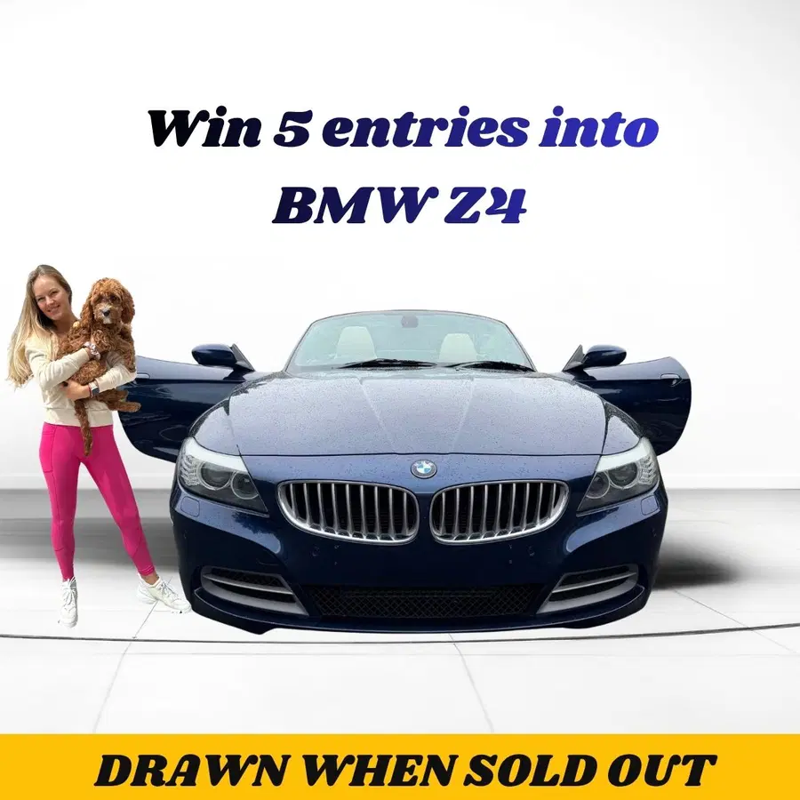 Win 5 entries into BMW Z4 (AutoDraw)