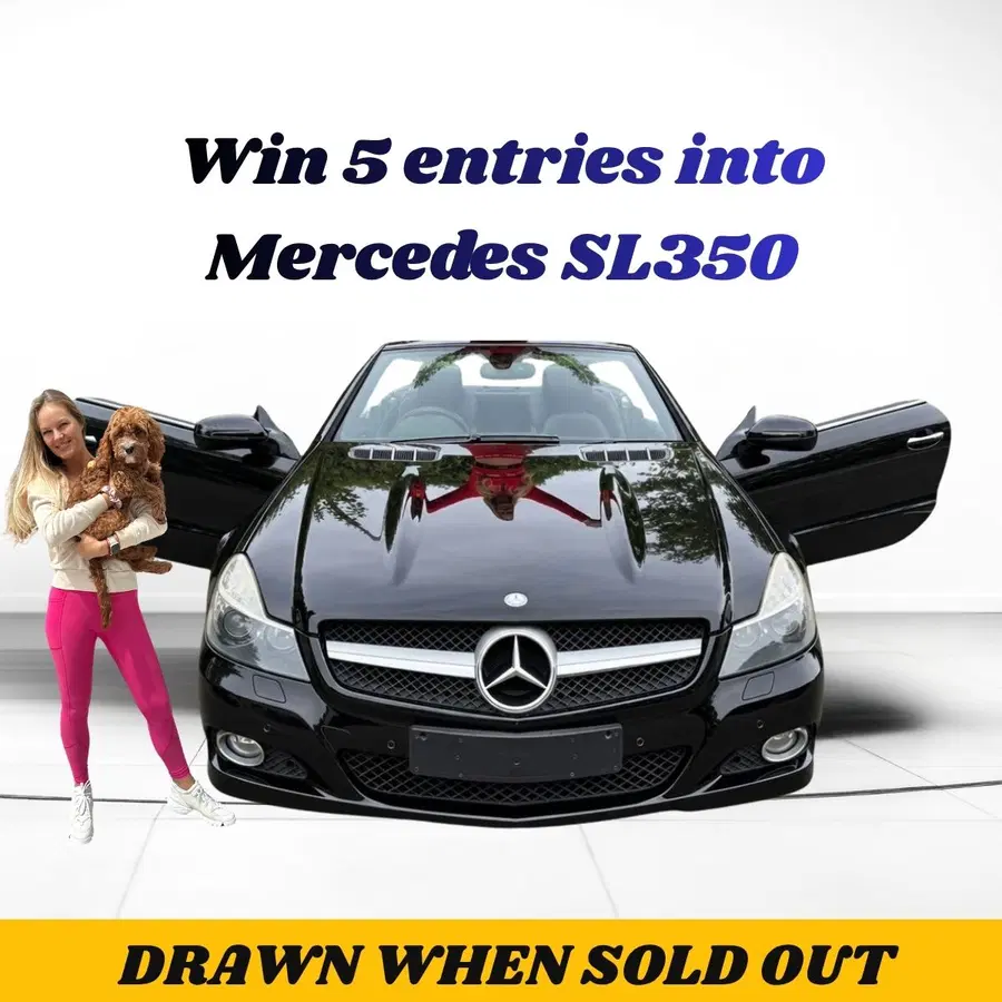 Win 5 entries into Mercedes SL350 (AutoDraw)