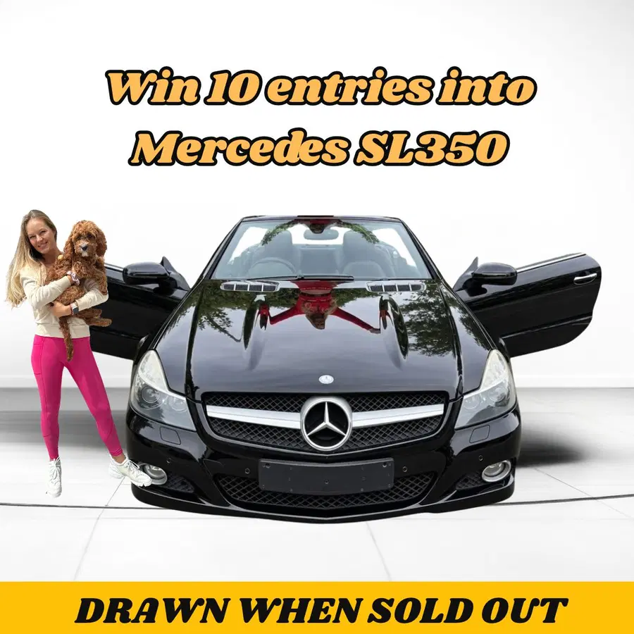 Win 10 entries into Mercedes SL350 Low Odds (AutoDraw)