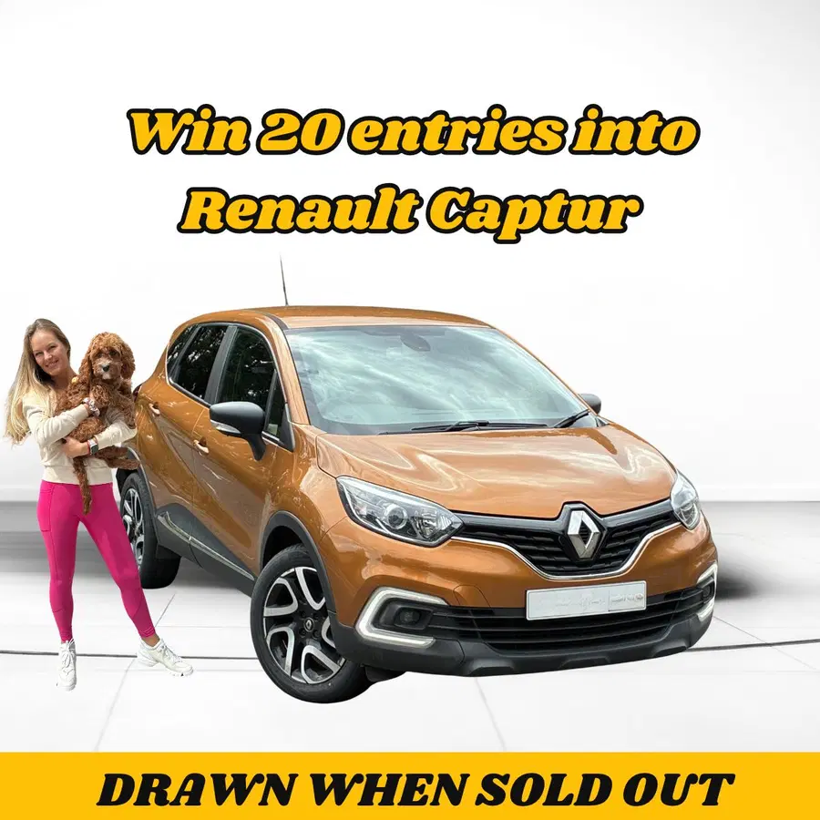 Win 20 entries into Renault Captur (AutoDraw)