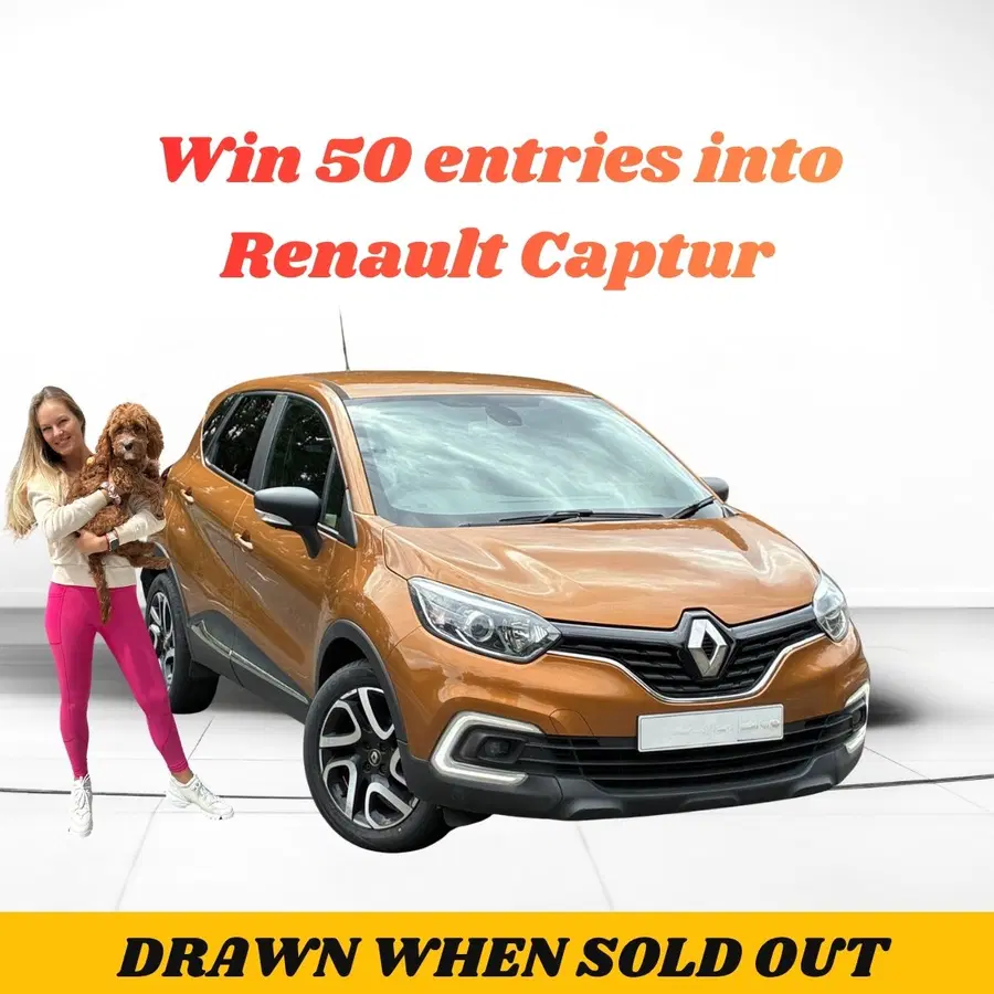 Win 50 entries into Renault Captur (AutoDraw)