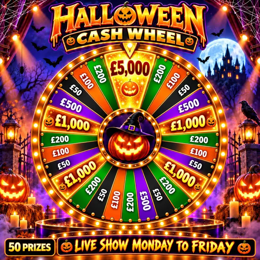 Spin The Wheel Live Show – PRIZE EVERY TIME