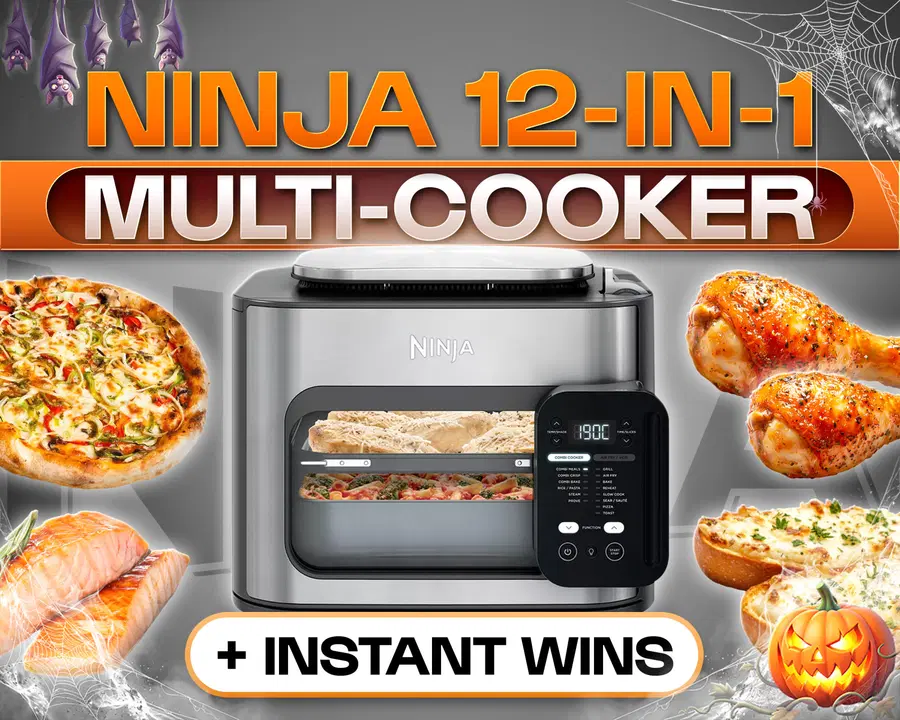 NINJA COMBI 12-IN-1 MULTI-COOKER, OVEN & AIR FRYER!