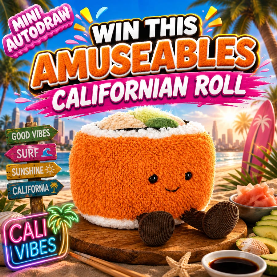 AMUSEABLES CODHI CALIFORNIAN ROLL - MINI AUTODRAW