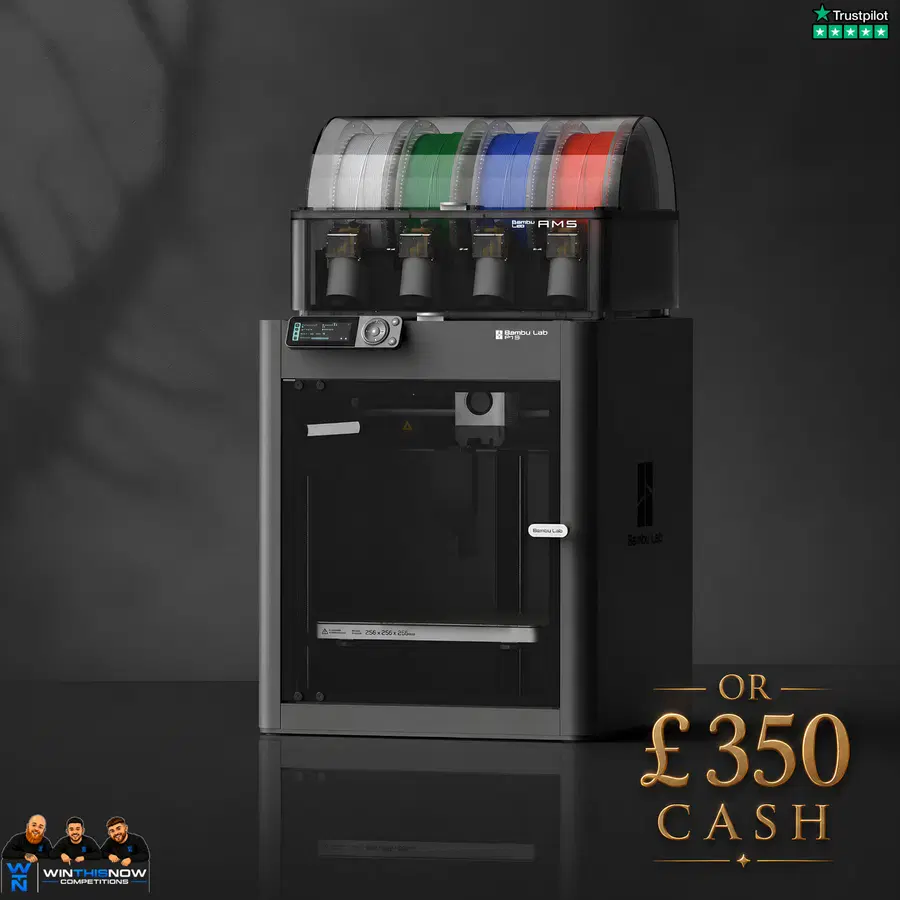 P1S AMS Combo 3D PRINTER OR £350 CASH