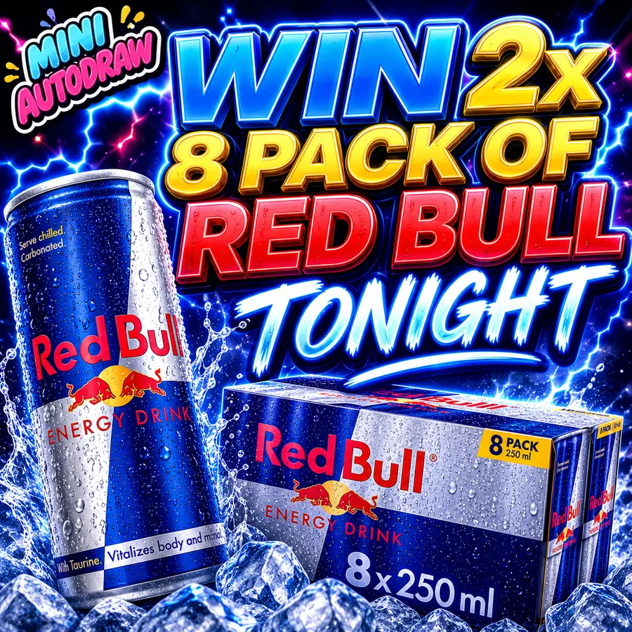 2x RED BULL CRATES TONIGHT - MINI AUTODRAW