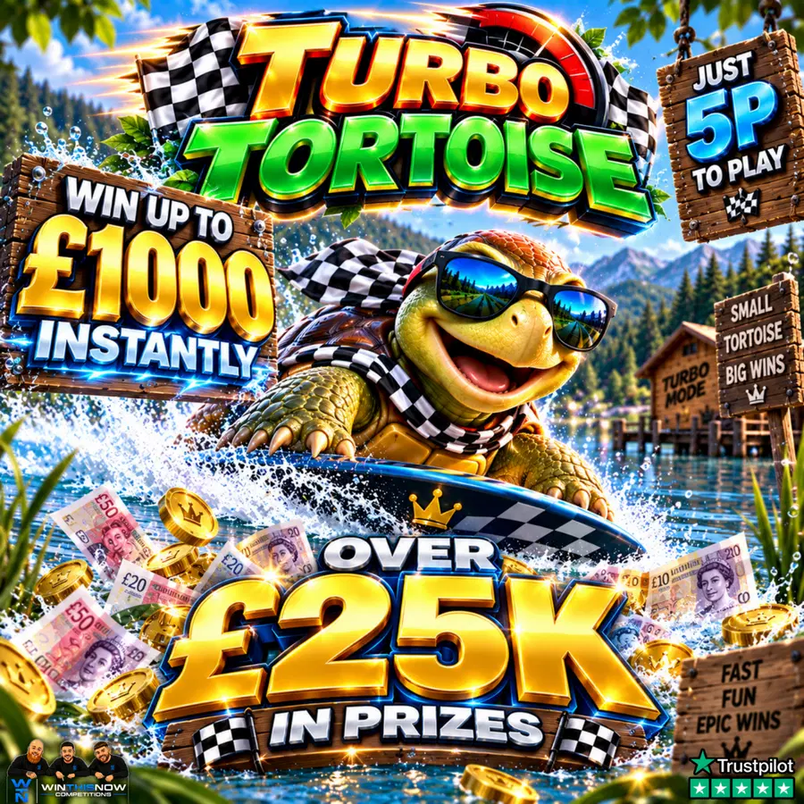 TURBO TORTOISE INSTANT WINS