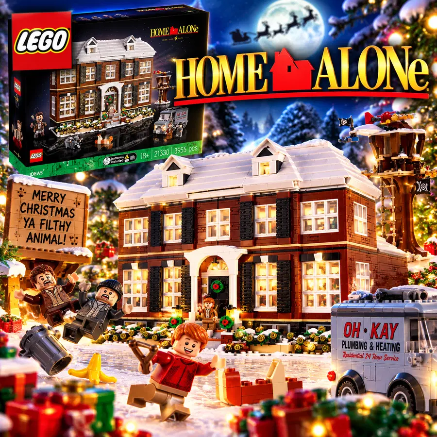 LEGO HOME ALONE HOUSE