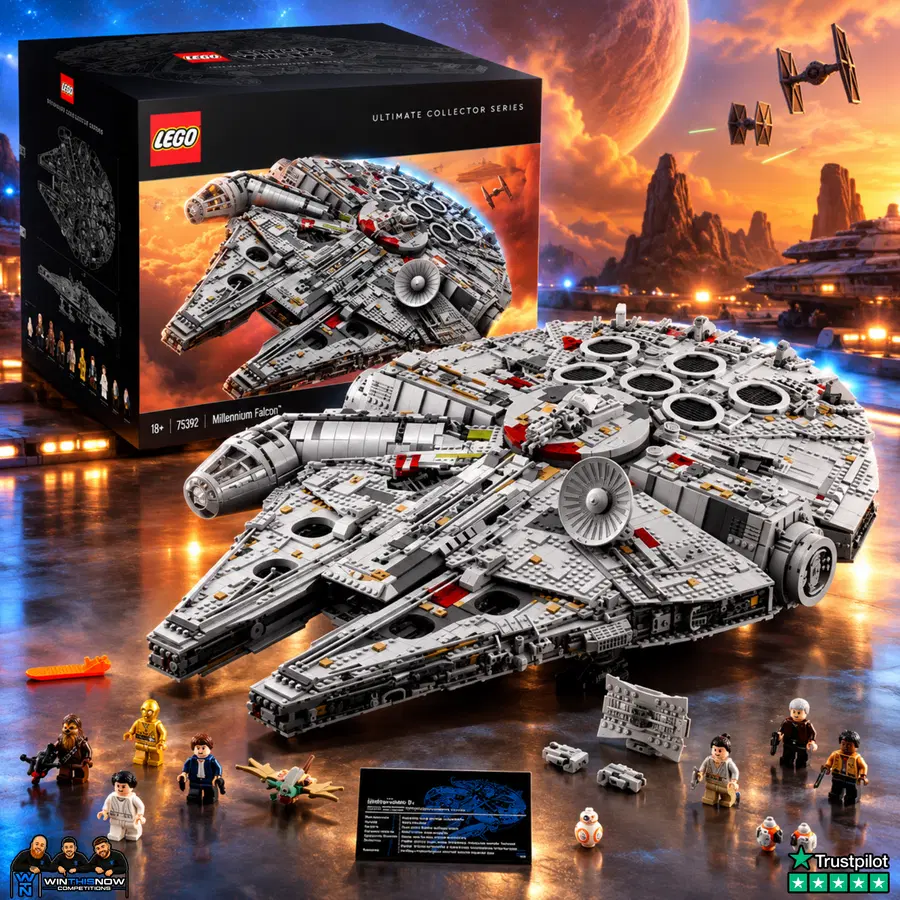 STAR WARS LEGO - MILLENIUM FLACON OR £400