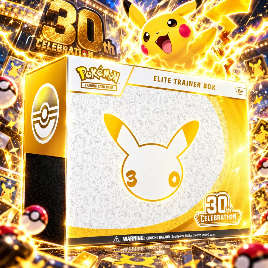 Pokémon 30TH ANNIVERSARY ETB OR £70