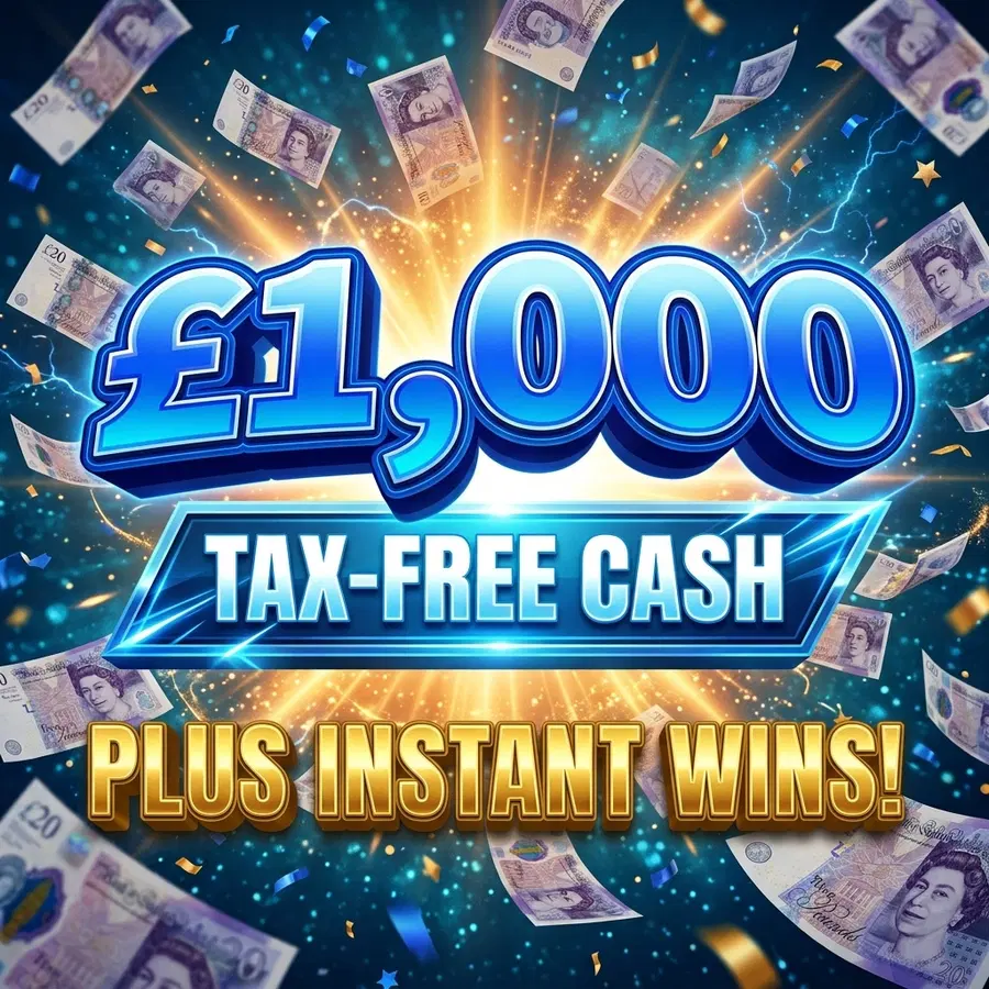 Win £1,000 Tax Free Cash