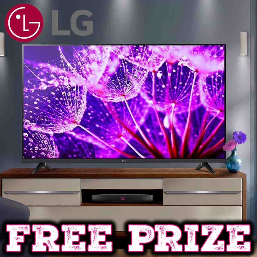 66’er Loyalty Free Prize: LG Smart TV
