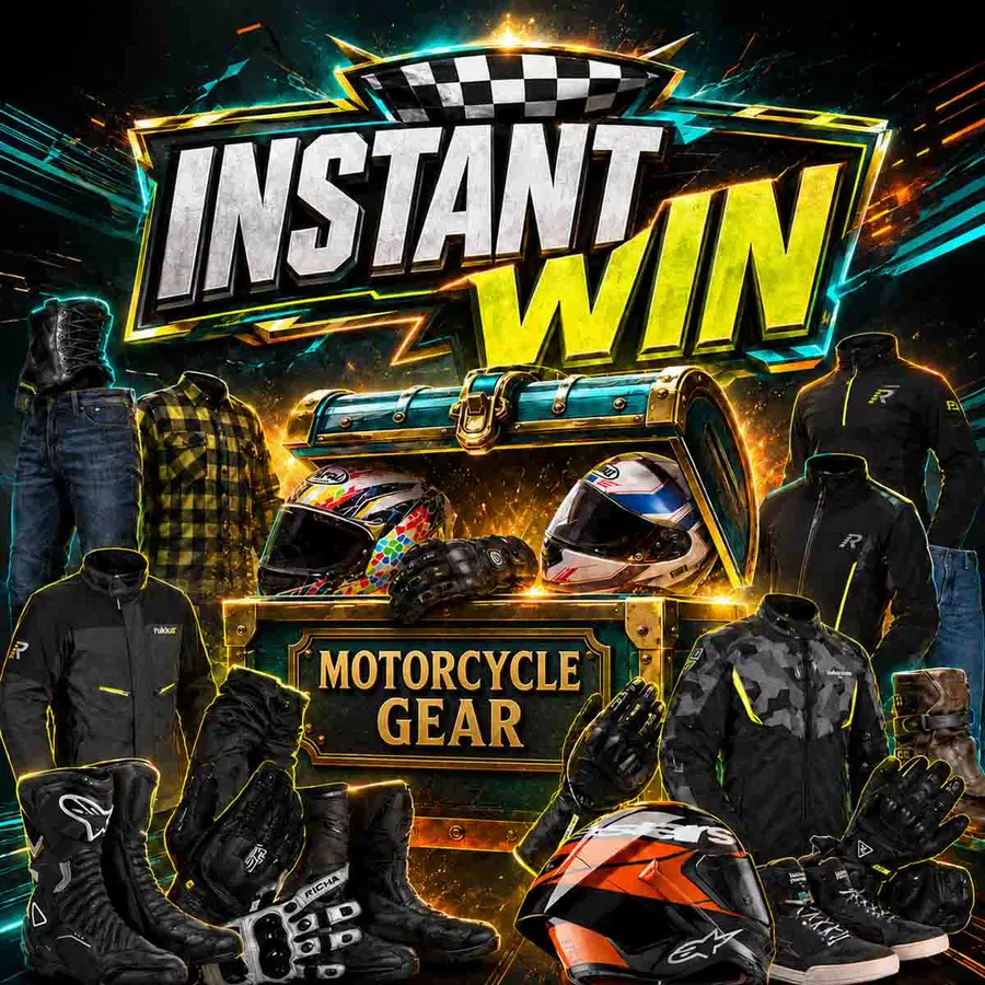 Motorcycle Gear Instant Win
