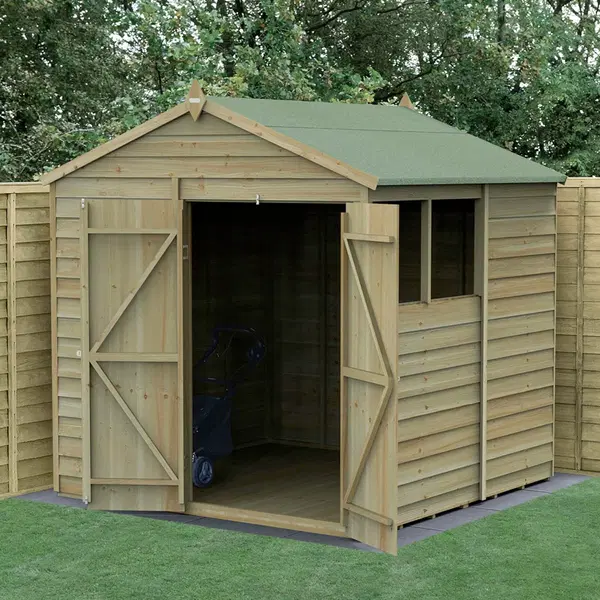 Forest Garden 7x7 Apex Wooden Shed