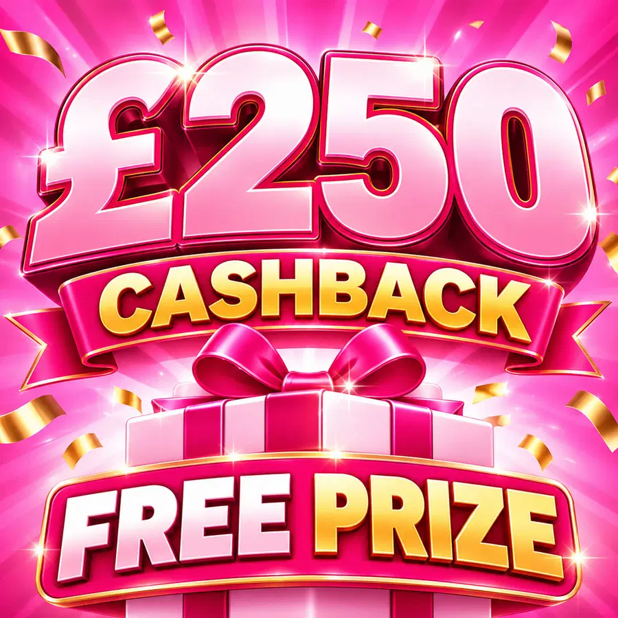 Free Prize: £250 Cashback
