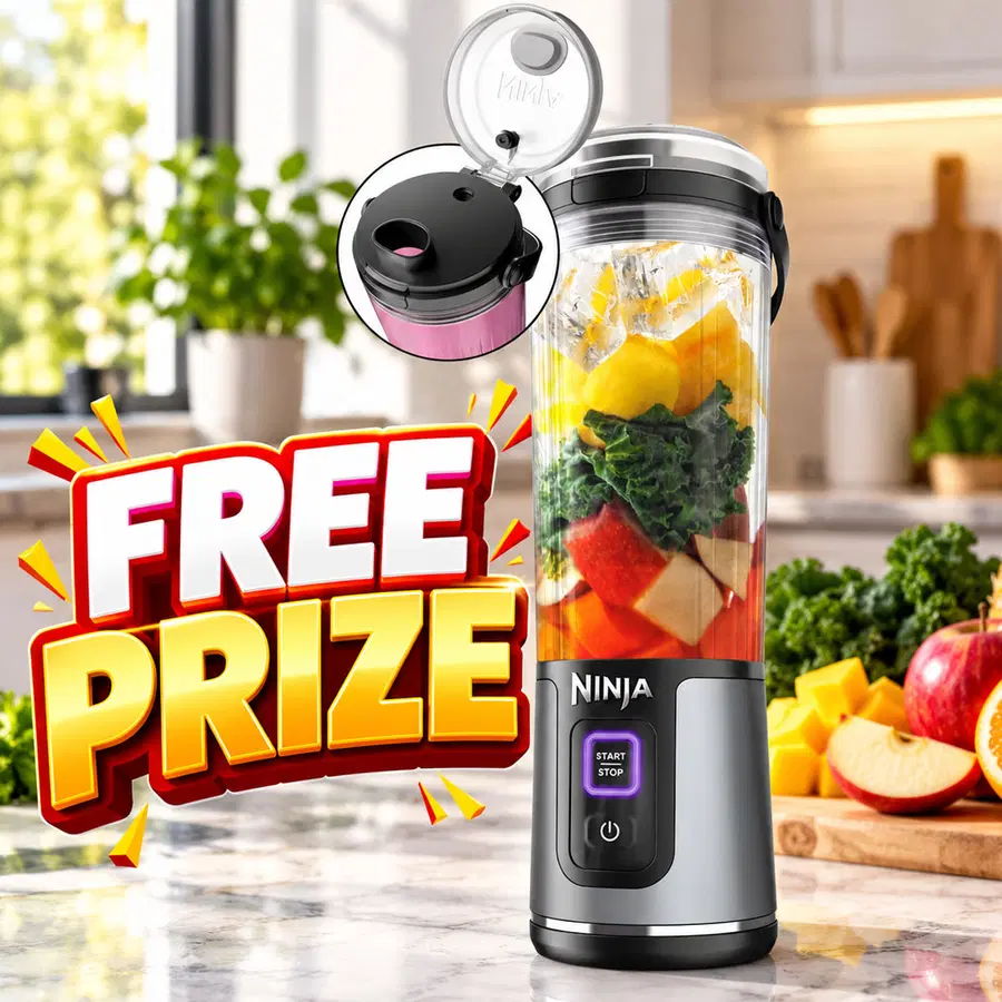 FREE Prize: Ninja Blast Cordless Portable Blender