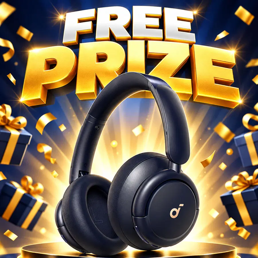 FREE PRIZE: Anker Soundcore Noise Cancelling Headphones