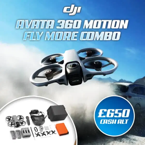 DJI Avata 360 Motion Fly More Combo Or £650 Cash