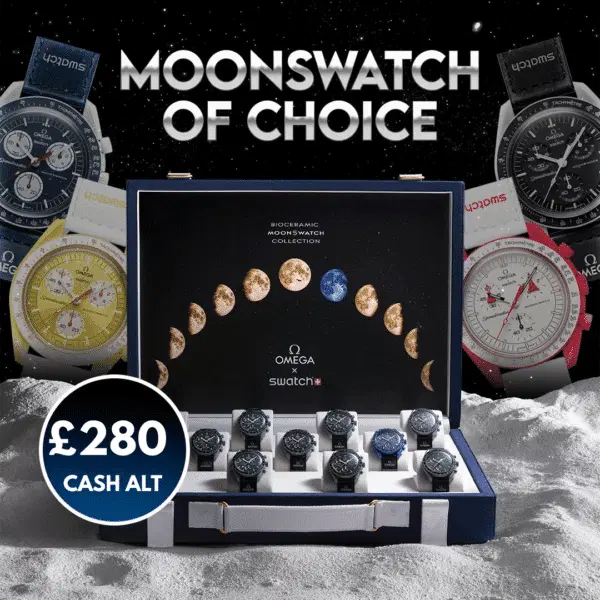 Swatch – Choice Of MoonSwatch Or £280 Cash