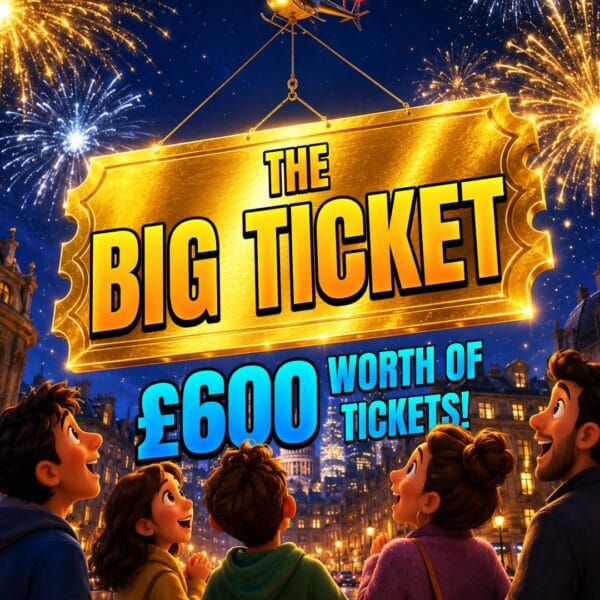 The Big Ticket – £600 Worth of Instant Win Tickets