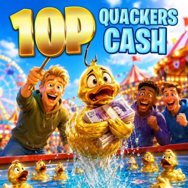 10p Quackers Cash