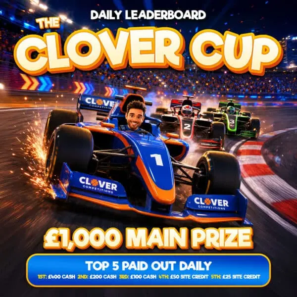 The £20,000 Clover Cup Leaderboard | Top 5 Win Daily