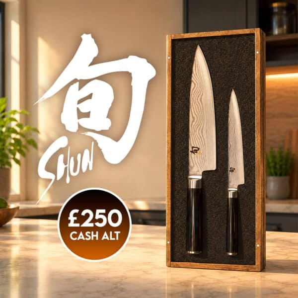 Kai Shun Classic 15cm Utility & 20cm Chef’s Knife Set Or £250 Cash