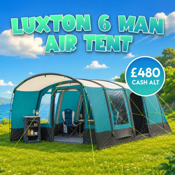Luxton 6 Man Air Tent Or £480 Cash