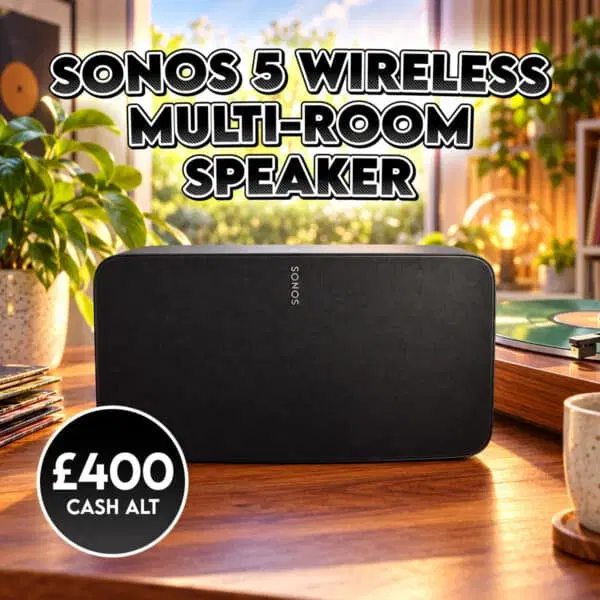 Sonos Five Wireless Multi-Room Speaker Or £400 Cash