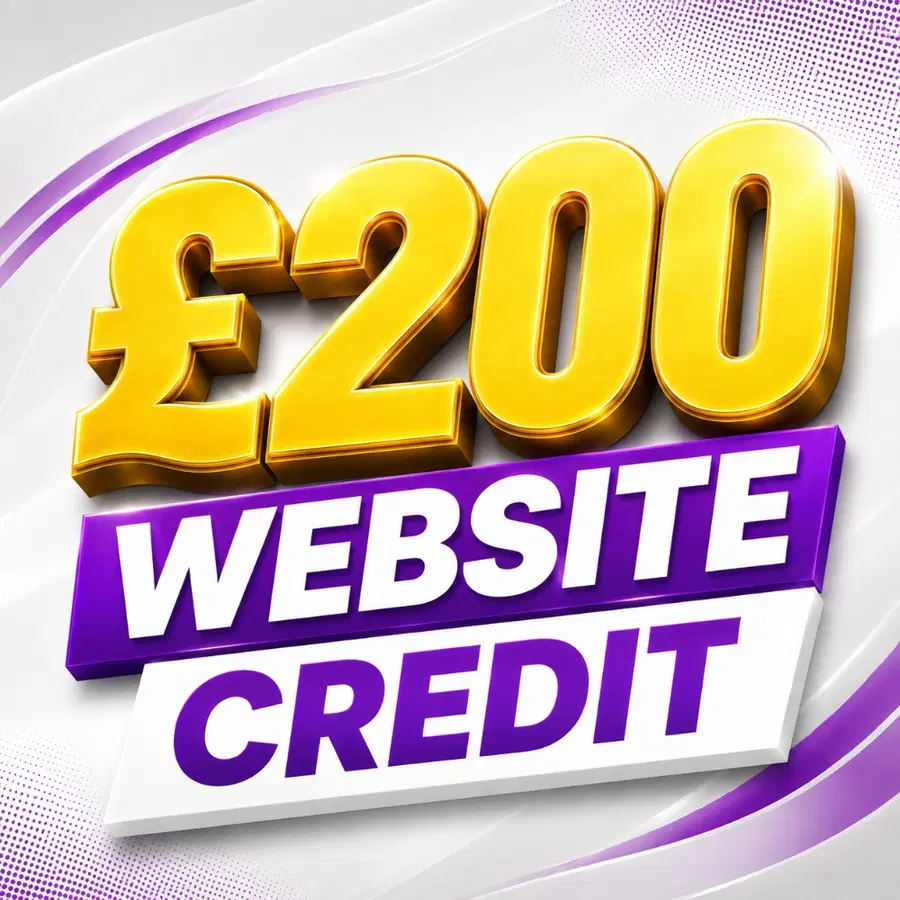 £200 Website Credit