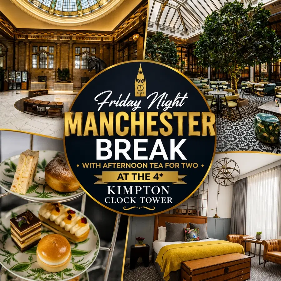 Friday Night Manchester Break For 2 At Kimpton Clock Tower