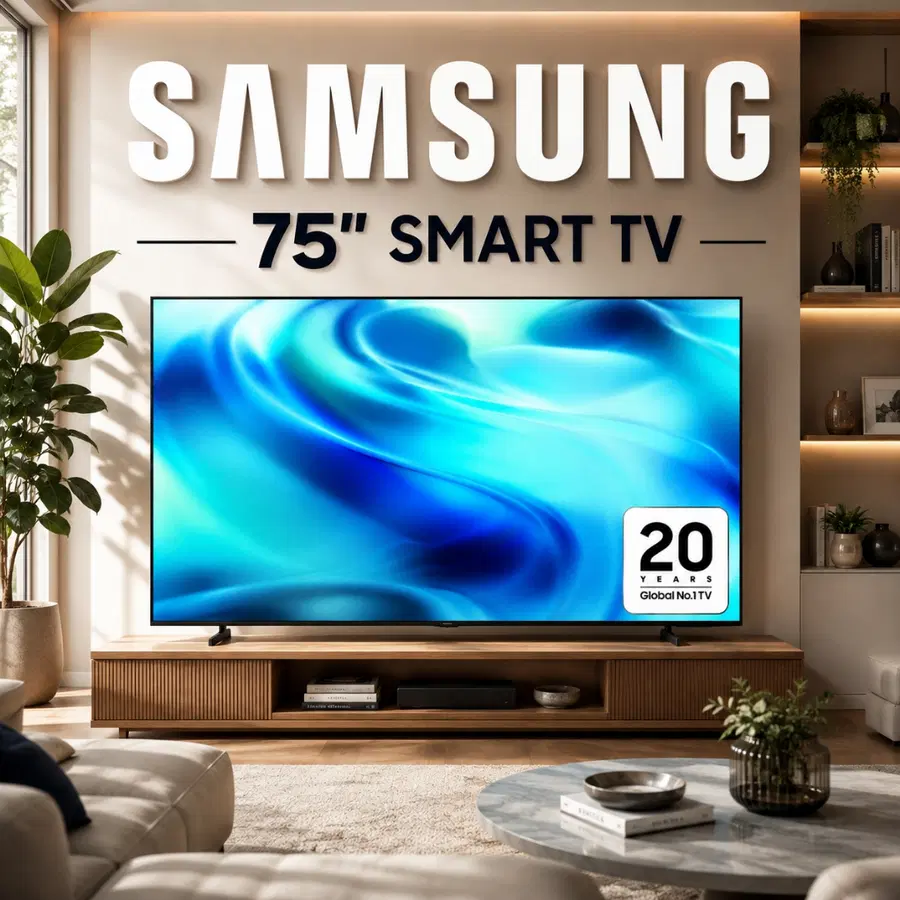 Samsung 75″ Smart TV
