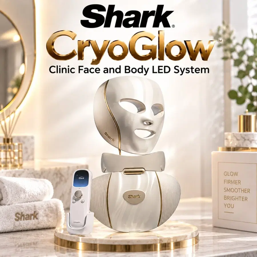 Shark CryoGlow Clinic LED Face + Body System
