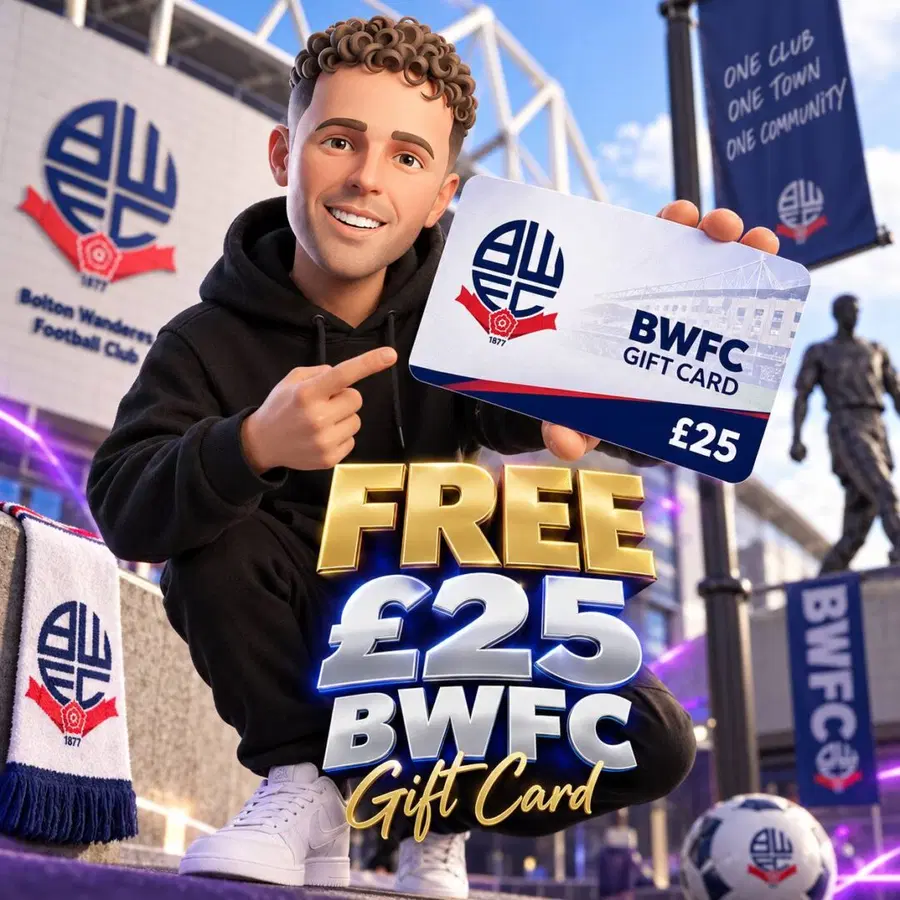 Free £25 BWFC Gift Card #2