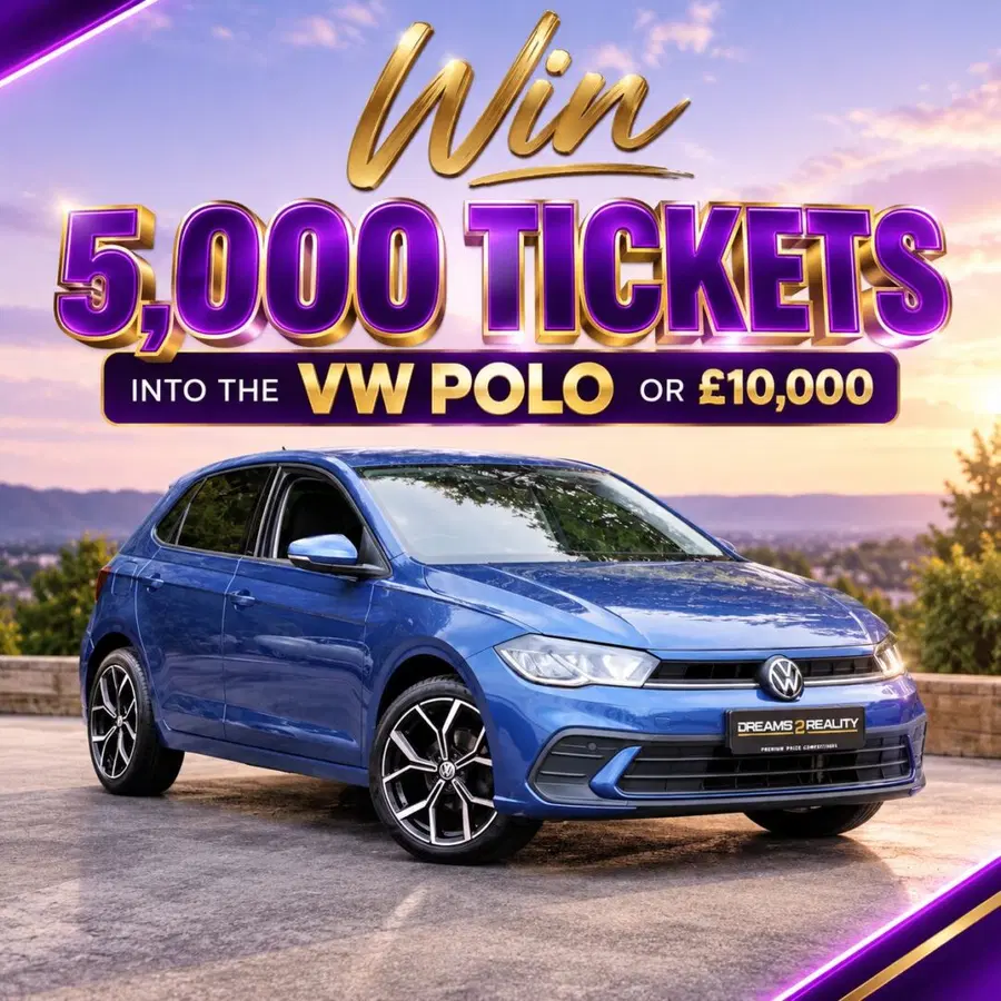 Win 5,000 VW Polo or £10,000 Tickets