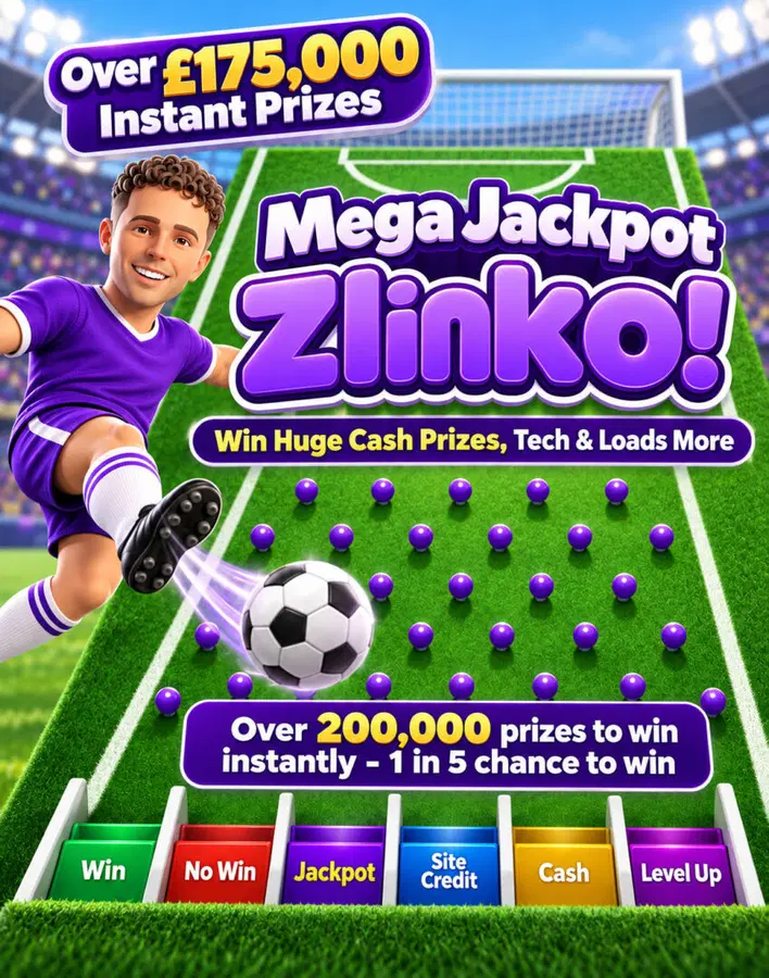 Zlinko Football – Mega Instant Wins!