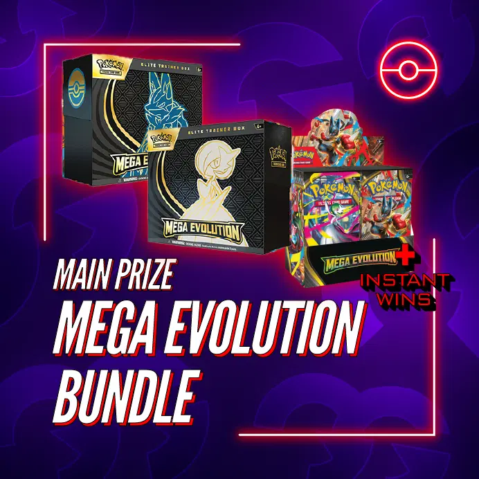 Mega Evolutions Pokémon Bundle + Instant Wins #32