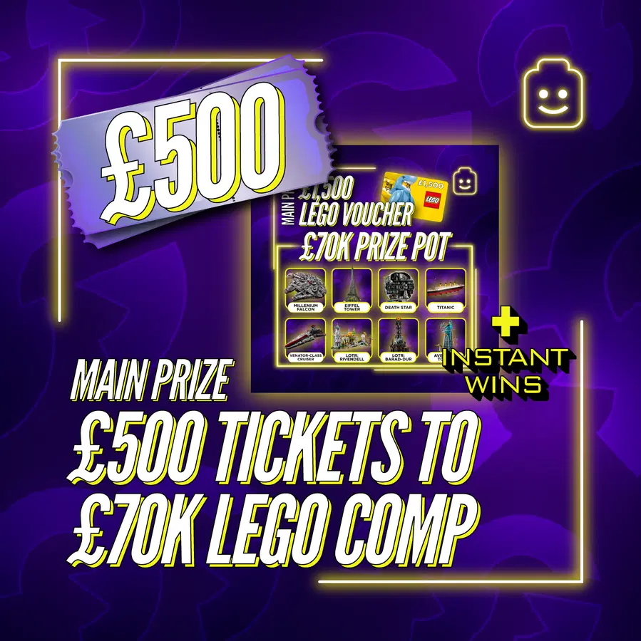 £500 Tickets To The £70k Mega LEGO Comp + Instant Wins #29