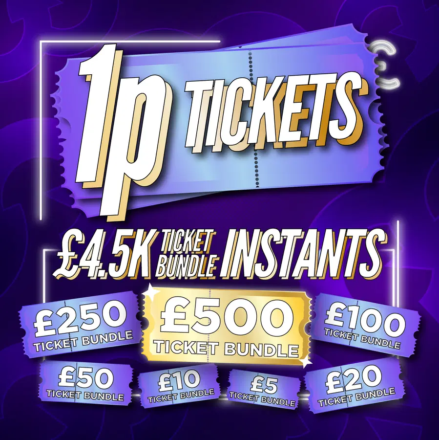1p Ticket Bundle Comp + Instant Wins #10