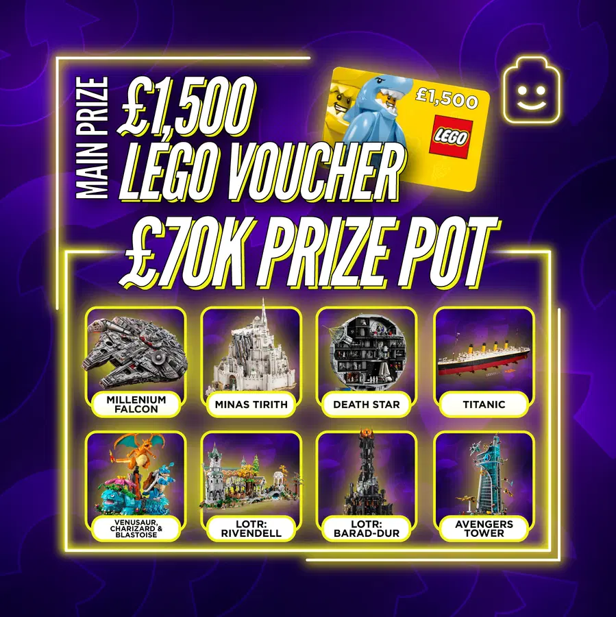 £70K MEGA LEGO Comp + Instant Wins #9