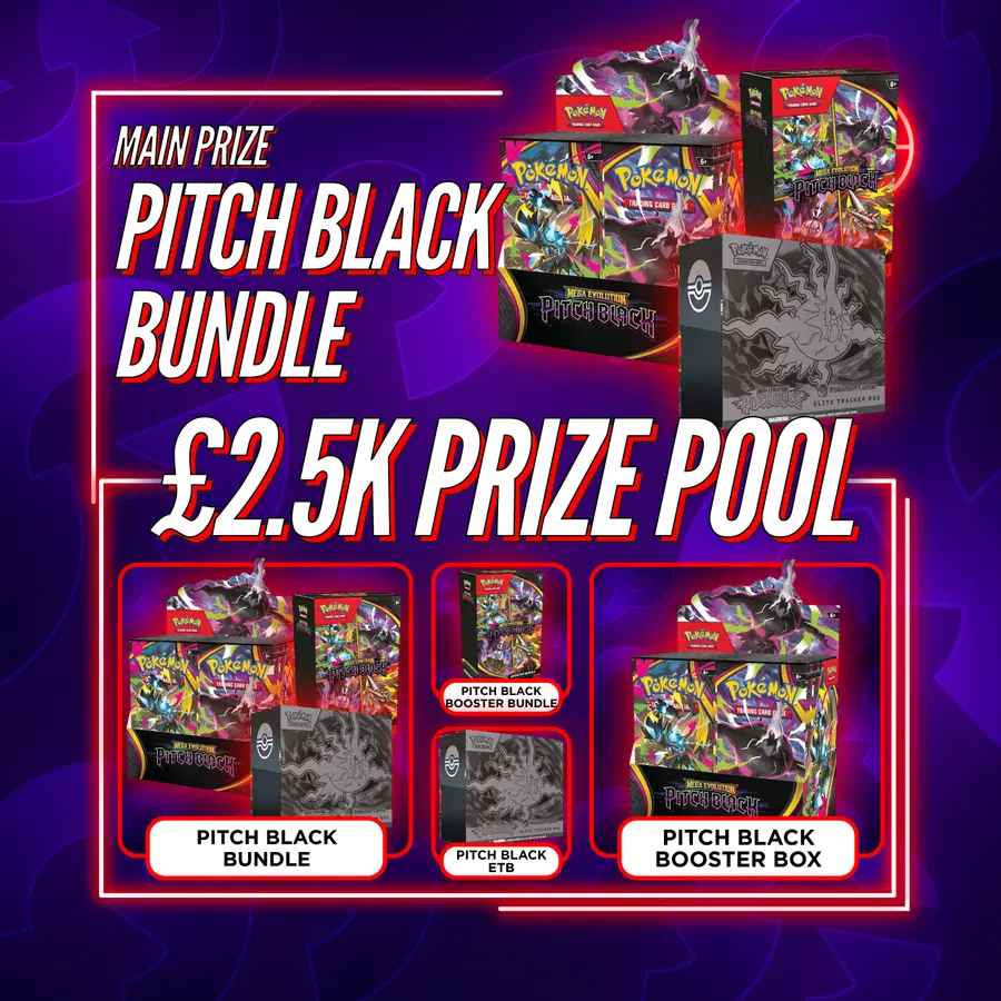 Pitch Black Pokémon Bundle + Instant Wins #7