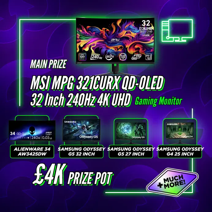 MEGA Monitor Comp + Instant Wins #4